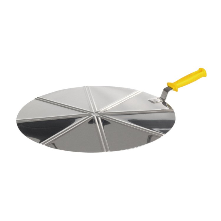 CACCIAPIZZA INOX Ø CM.50 6 PORZIONI Cacciapizza inox Ø cm.50 6 porzioni