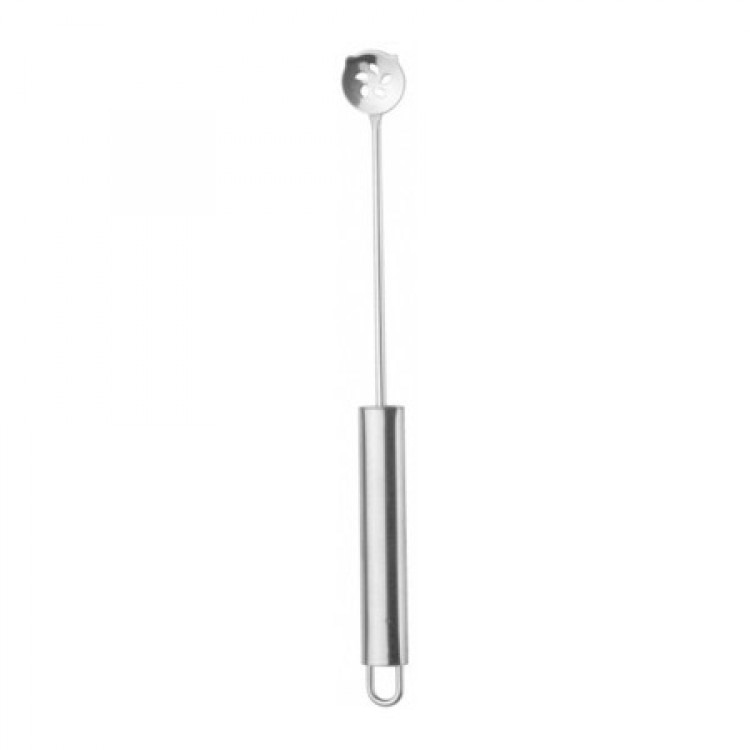 Cucchiaio inox miscelatore ellisse cm.25 ***