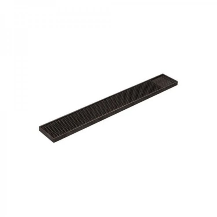 TAPPETINO BAR ANTISCIVOLO CM.8X68 NERO Tappetino bar antiscivolo cm.8x68 nero