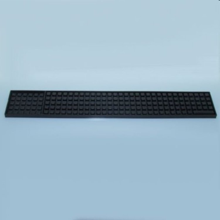 TAPPETINO BAR NERO PICCOLO CM.51x8 THE BARS Tappetino bar nero piccolo cm.51x8 the bars