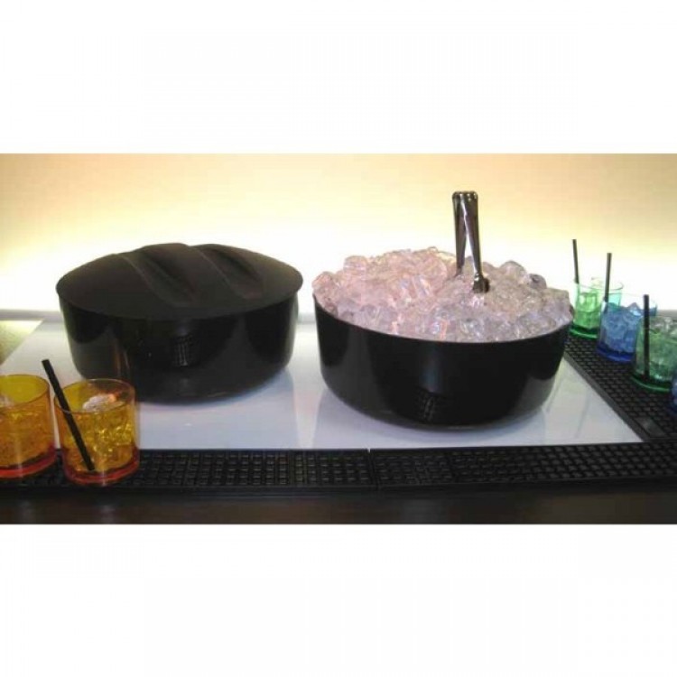 Portaghiaccio lt.12 rotondo con griglia salvaghiaccio