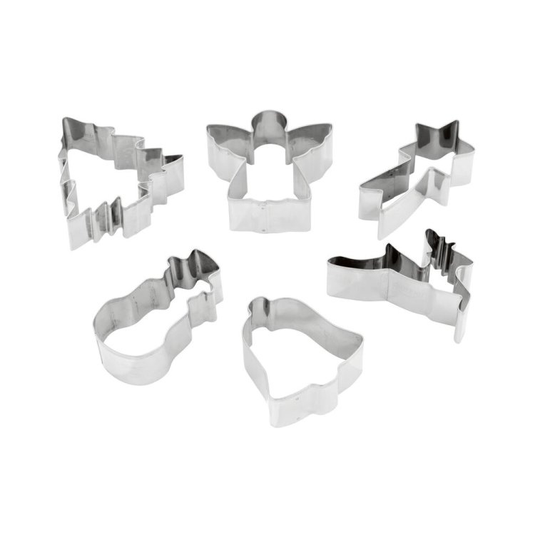 Natale Set Formine / taglia biscotti / cookie cutter 4pz