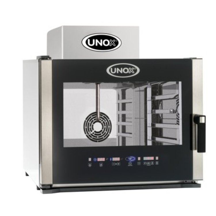 Forno convenzione vapore gas 5 gn.1/1 kw 11.7 cm.75x78x92