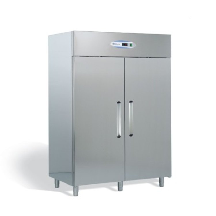 Frigo armadio inox eco 1200 lt.-18°-20°c cm.144x70 h.207