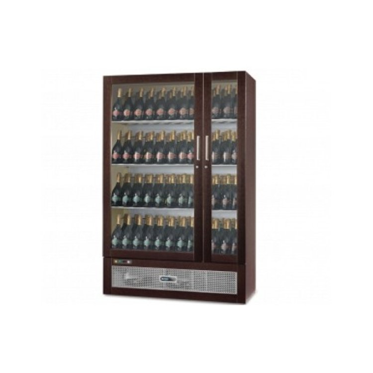 FRIGO VINI 141 BOTTIGLIE 2 PORTAVETRI 119X55 H.193 Frigo vini 141 bottiglie 2 portavetri 119x55 h.193