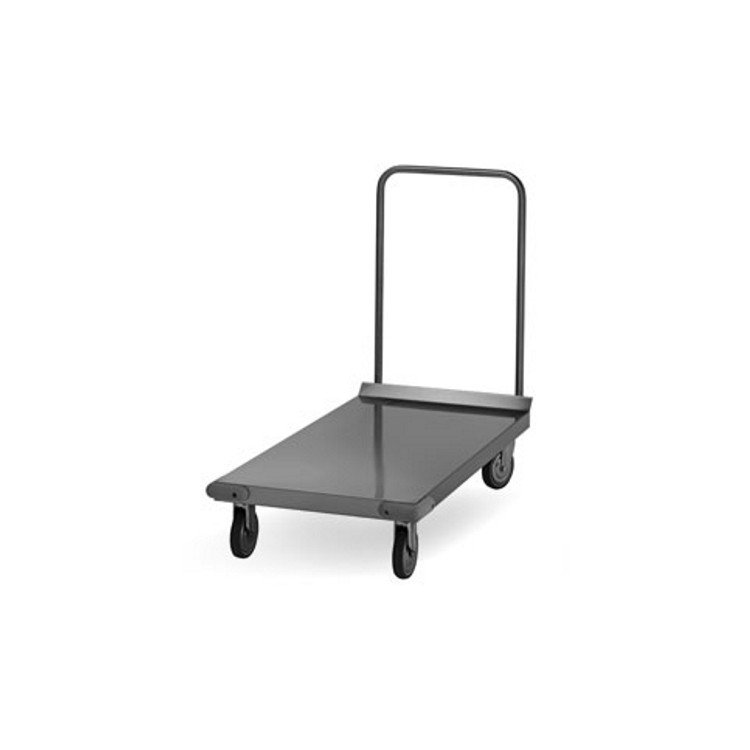 Carrello inox pianale basso porta derrate 100x60x98